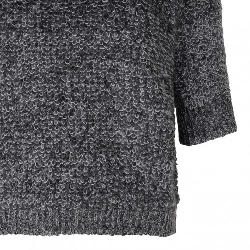 Grey Knitwear Sweater