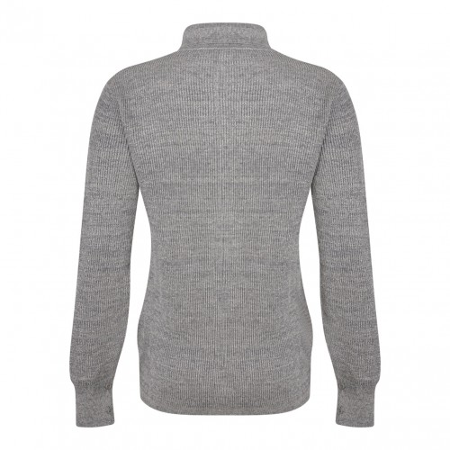 Light Grey Knitwear Polo Shirt