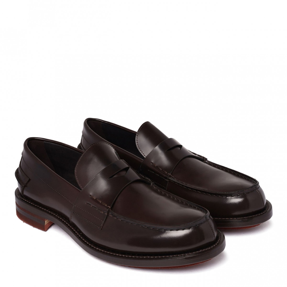 Dark Brown Loafers