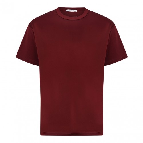 Burgundy Cotton T-Shirt