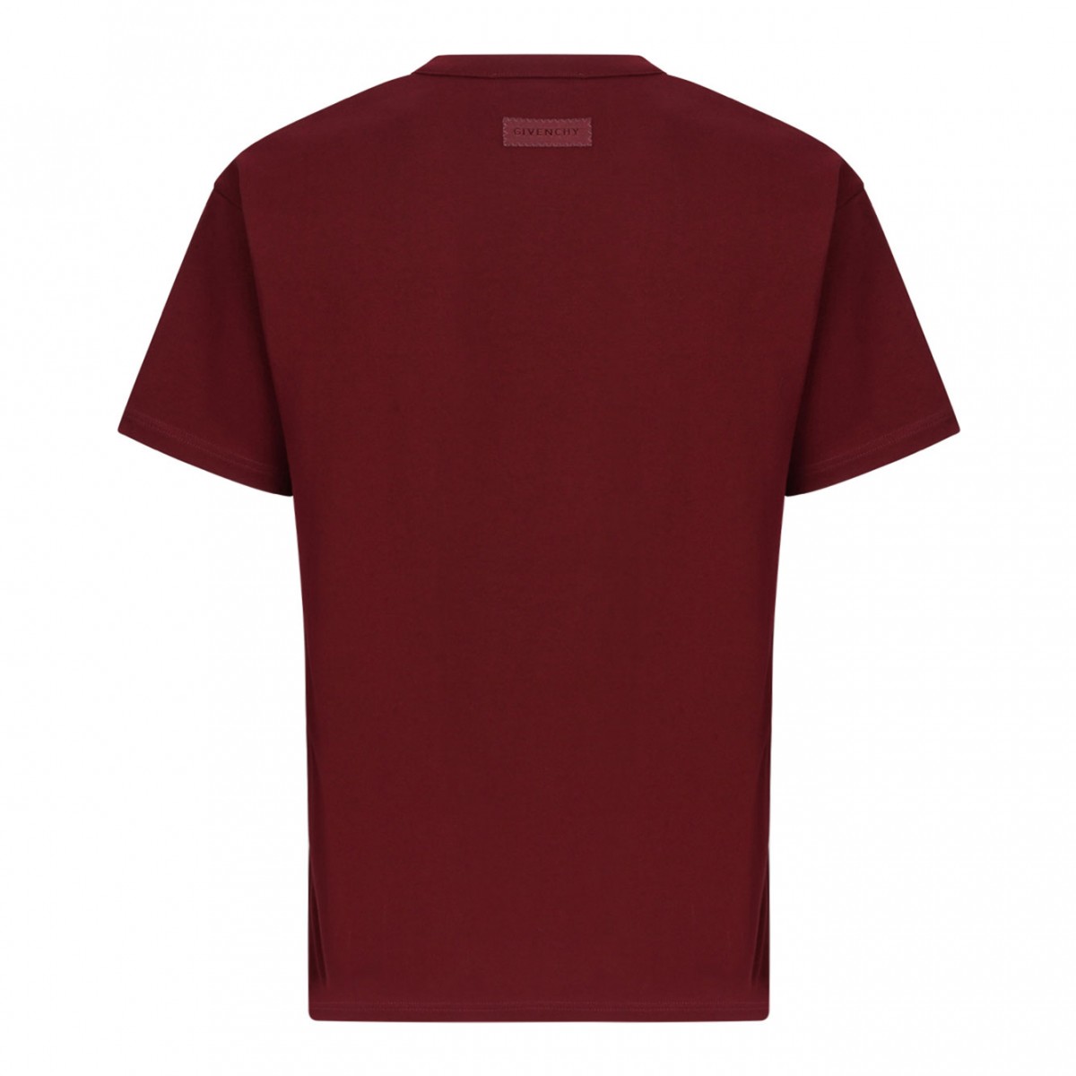 Burgundy Cotton T-Shirt