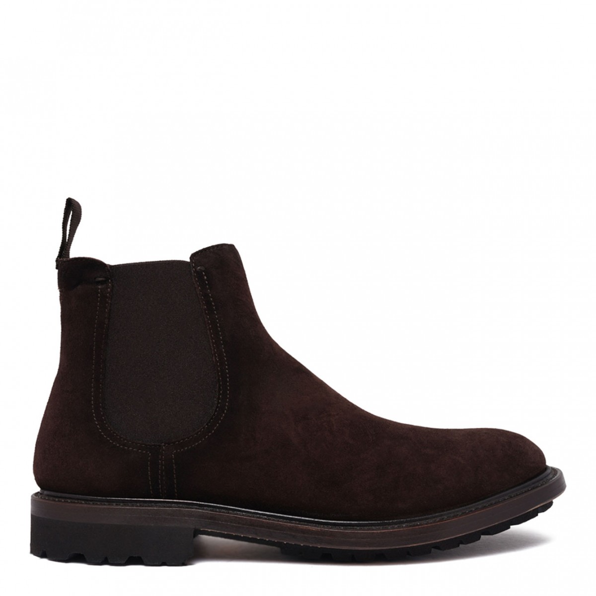 Black Suede Chelsea Boots