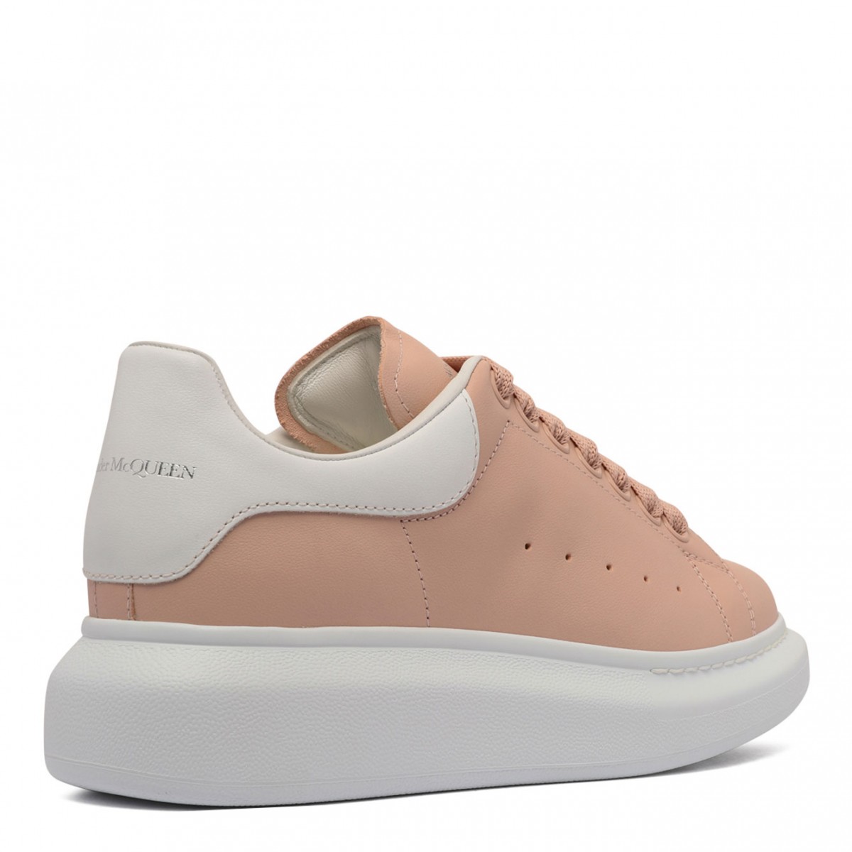 White and Petal Oversized Sneakers