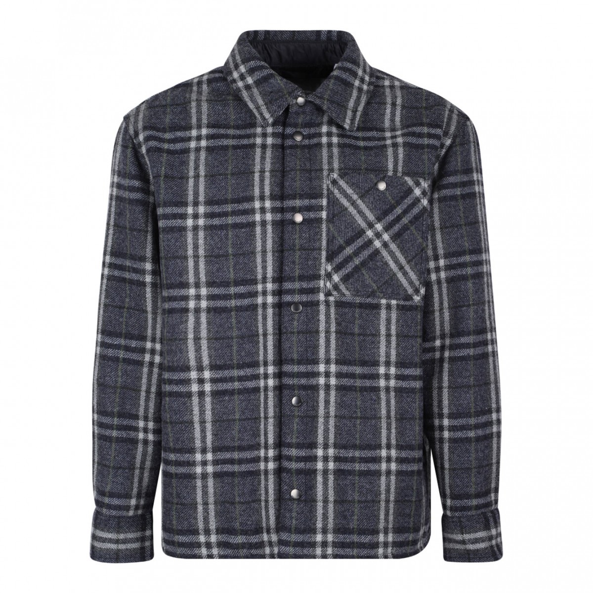Checked Wool Shirt