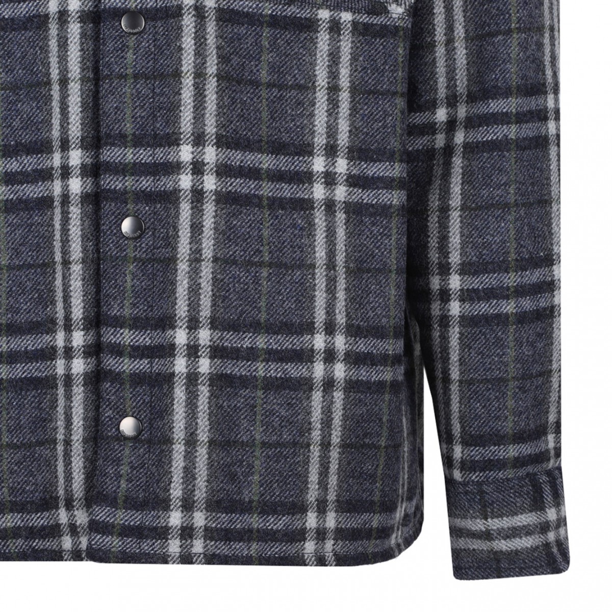 Checked Wool Shirt