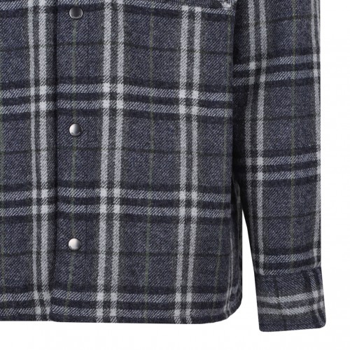 Checked Wool Shirt