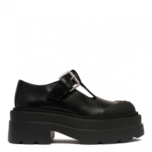 Black Tova Loafers