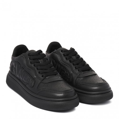 Black Puff Sneakers 2