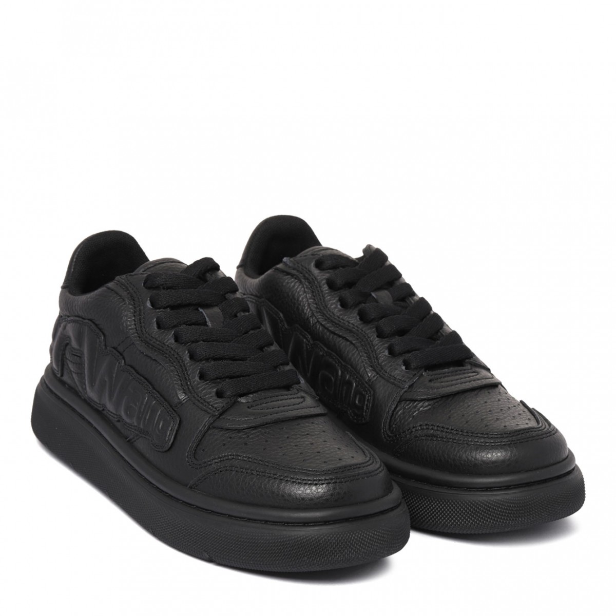 Black Puff Sneakers