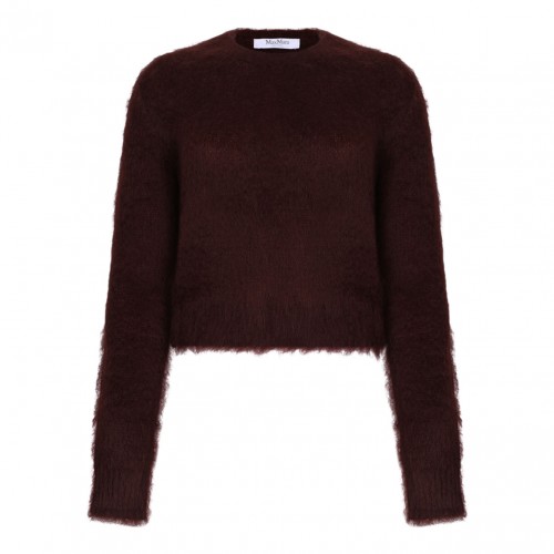 Cherry Mohair Yarn Sweater