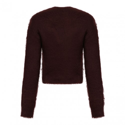Cherry Mohair Yarn Sweater