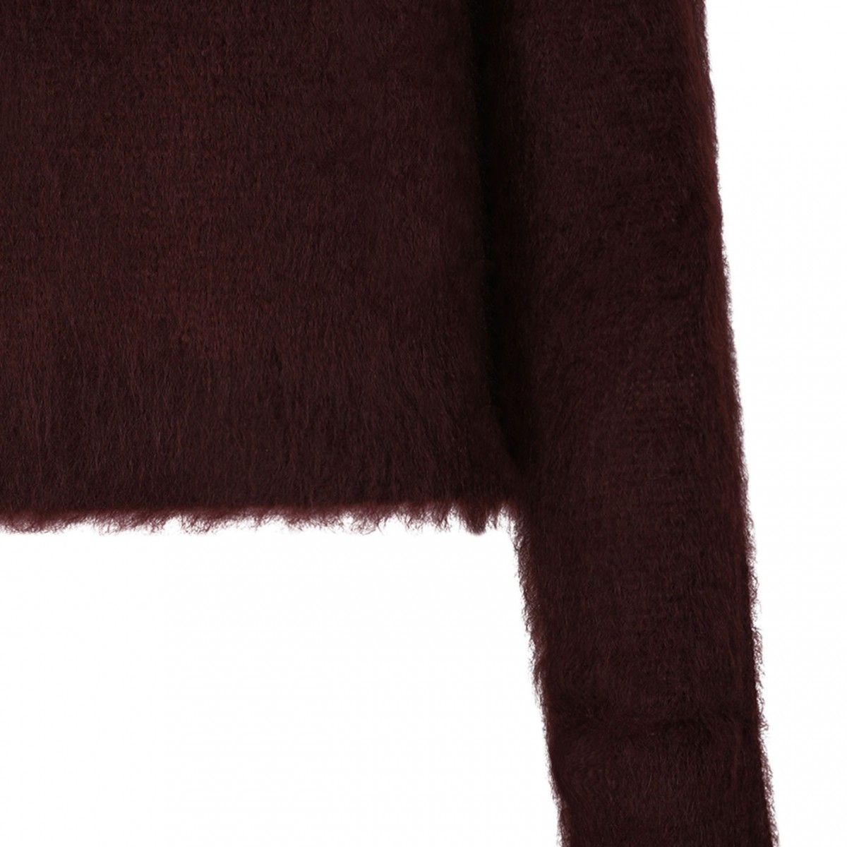 Cherry Mohair Yarn Sweater