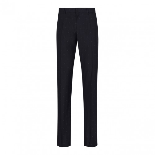 Black Double-Breasted Mikado Shantung Silk Suit