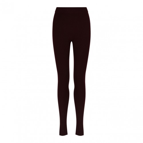 Cherry Leggings In wool And Cashmere Yarn