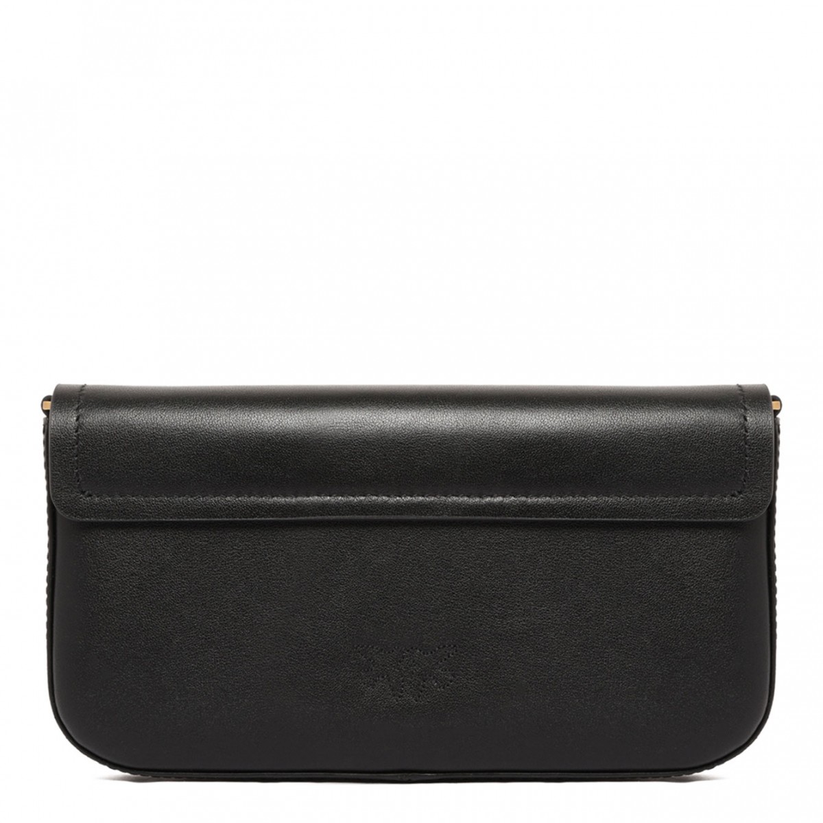 Black Logo-Detail Crossbody Bag