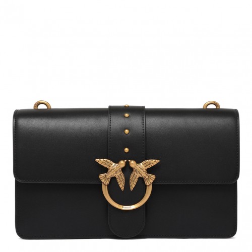 Black Classic Love One Shoulder Bag