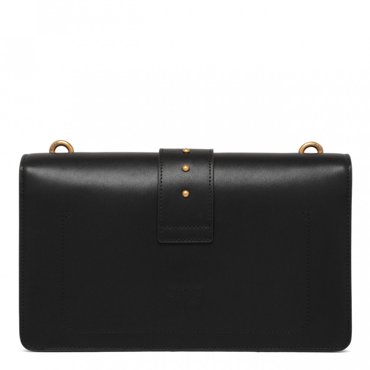 Black Classic Love One Shoulder Bag