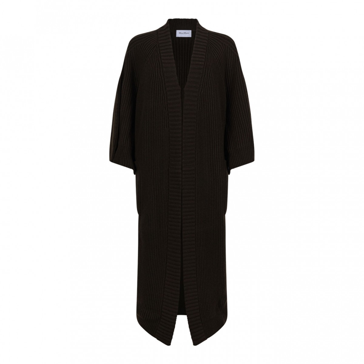 Moss Green Long Dressing Gown Cardigan