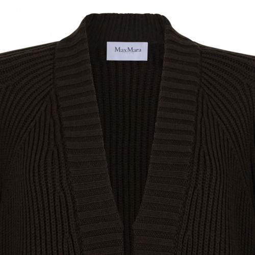 Moss Green Long Dressing Gown Cardigan