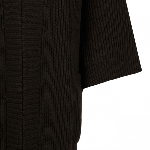 Moss Green Long Dressing Gown Cardigan