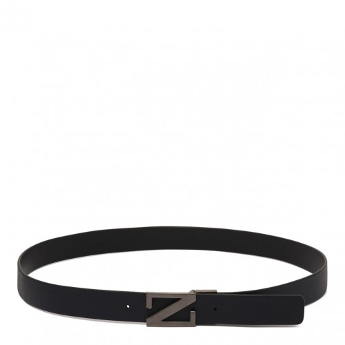Midnight Monogram Buckle Belt
