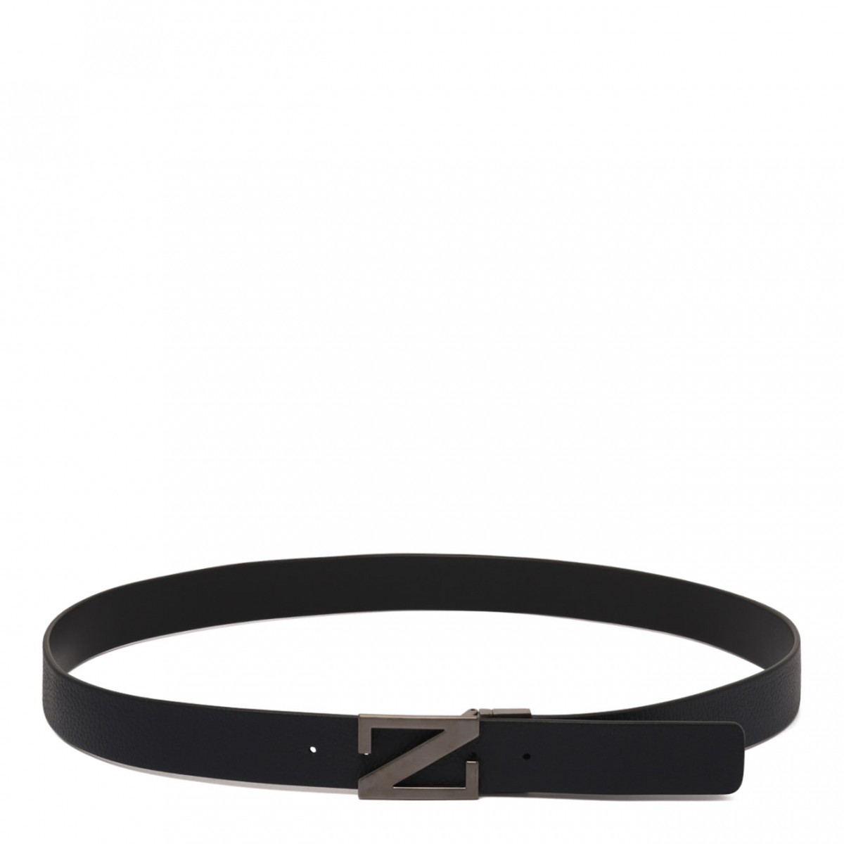 Midnight Monogram Buckle Belt