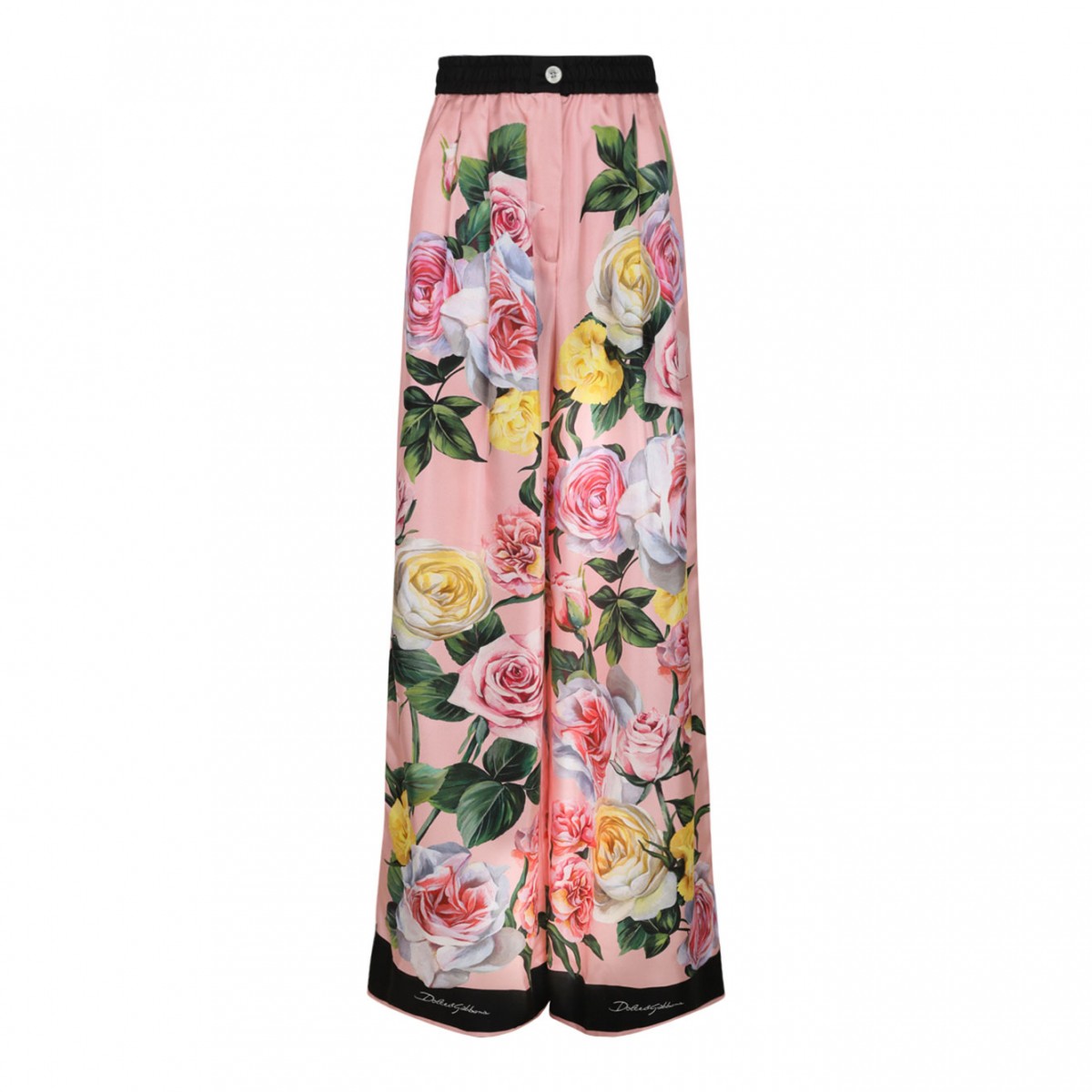 Floral Print Trousers