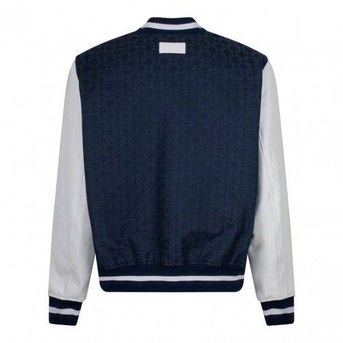 Blue And White Varsity Jacket