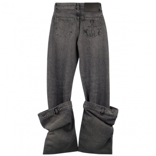 Distressed Bucket Jeans 2