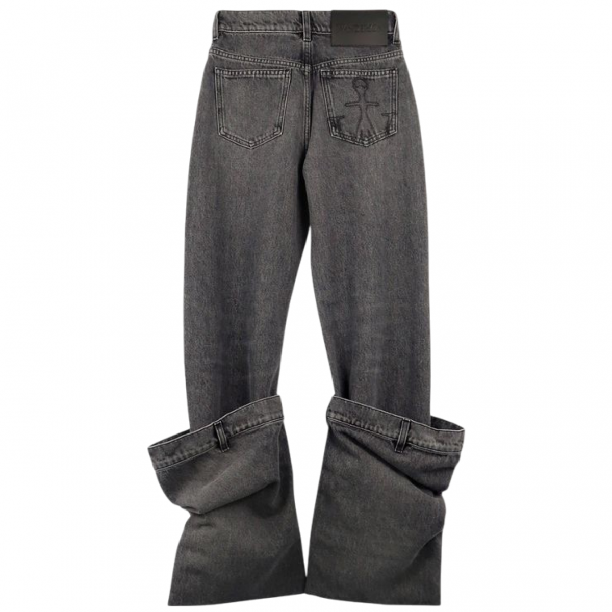 Distressed Bucket Jeans