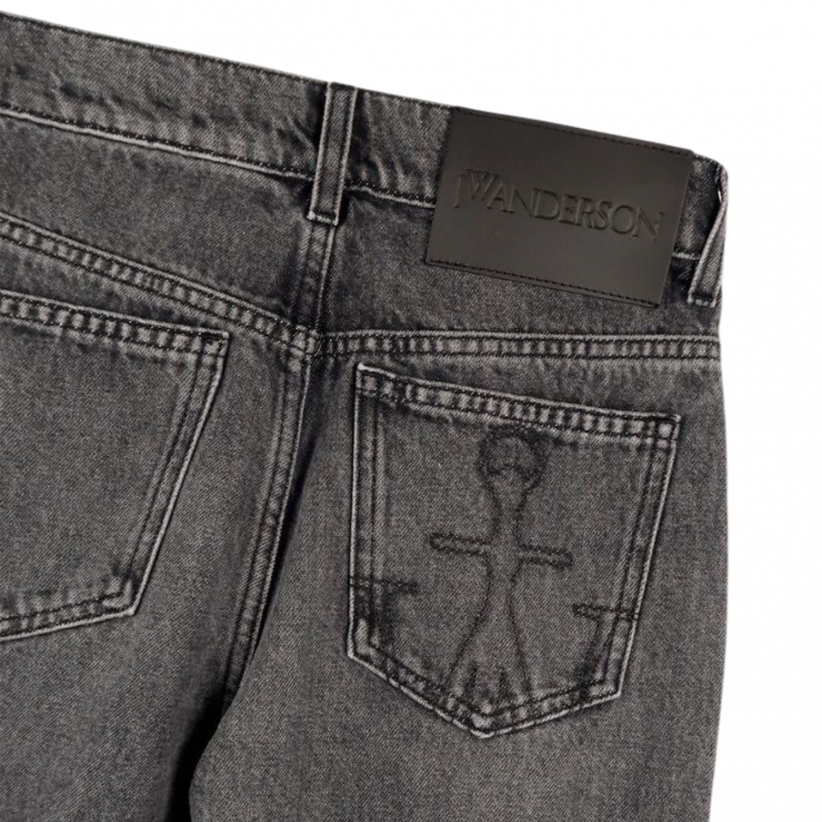 Distressed Bucket Jeans