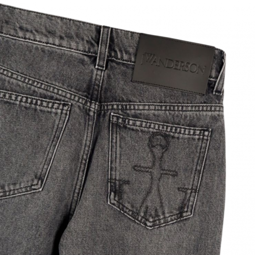 Distressed Bucket Jeans