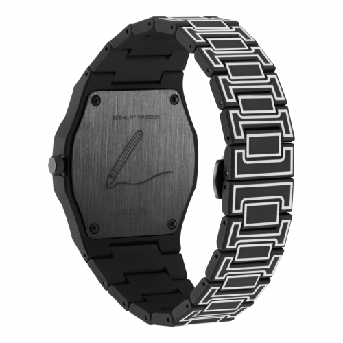 Black Sketch Watch