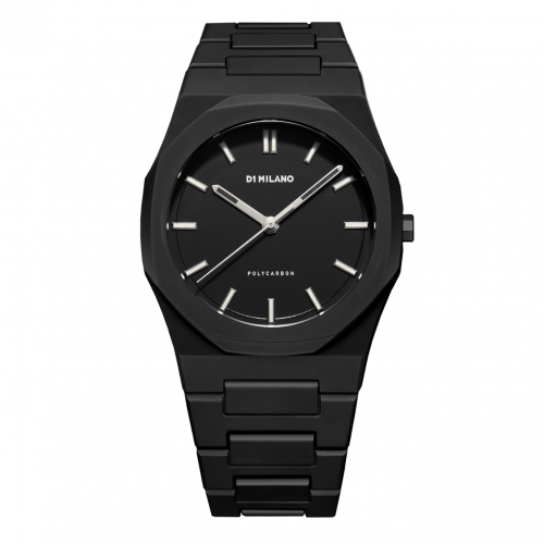 Black and Silver Watch