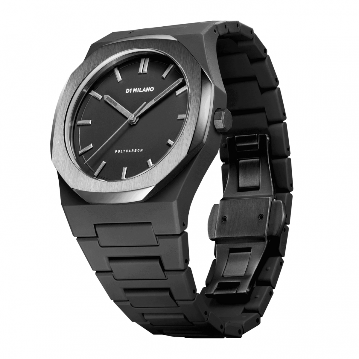 Black and Silver Minimalist Watch