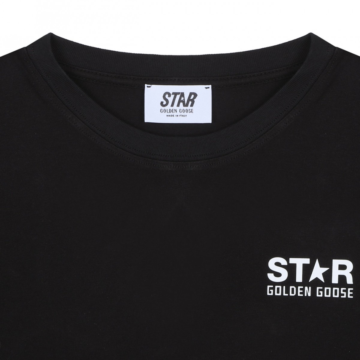 Black Star Print T-Shirt