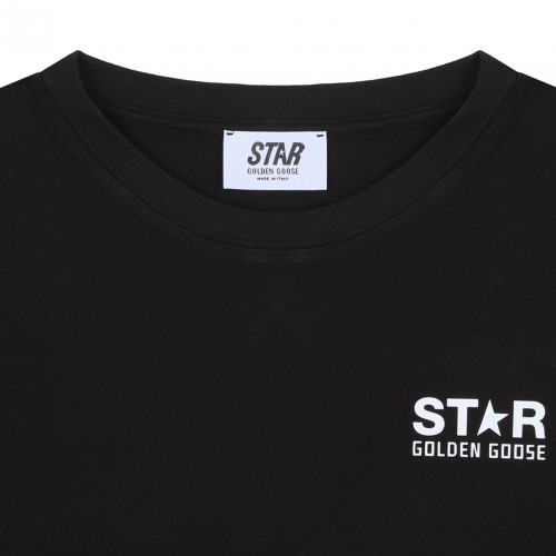 Black Star Print T-Shirt