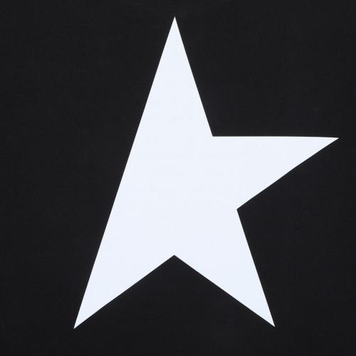 Black Star Print T-Shirt