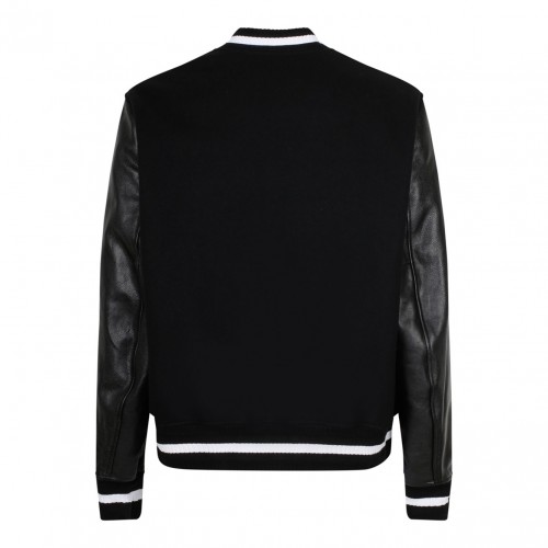Black Varsity  Jacket 2