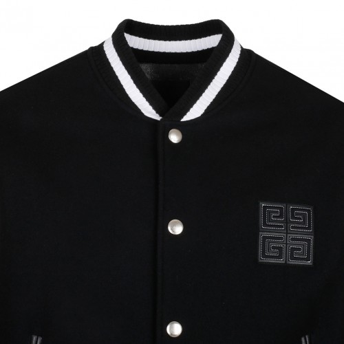 Black Varsity  Jacket
