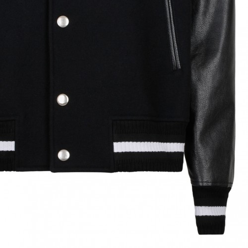 Black Varsity  Jacket