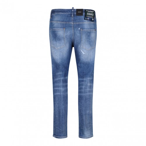 Blue Distressed Jeans