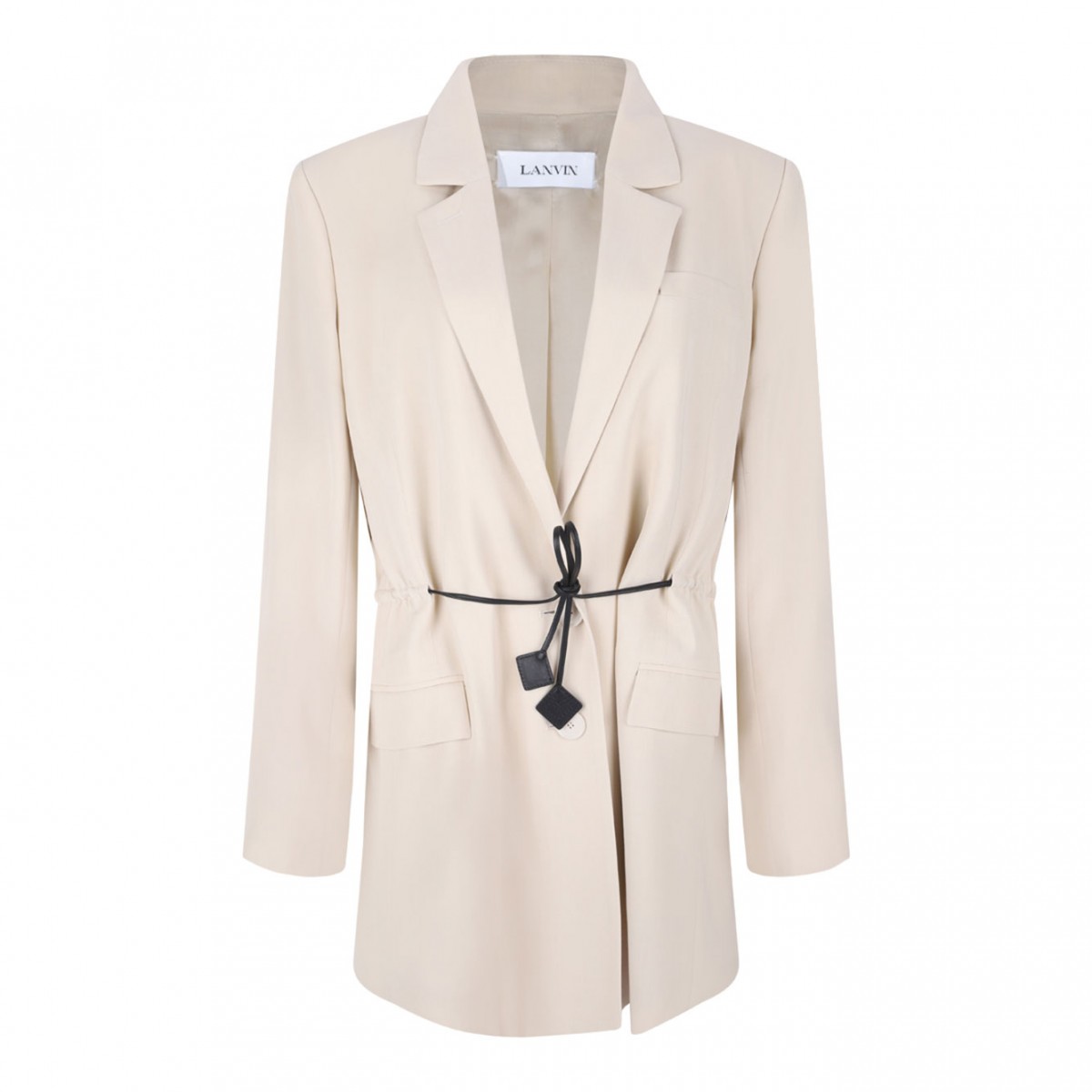 Ecru Virgin Wool Blazer