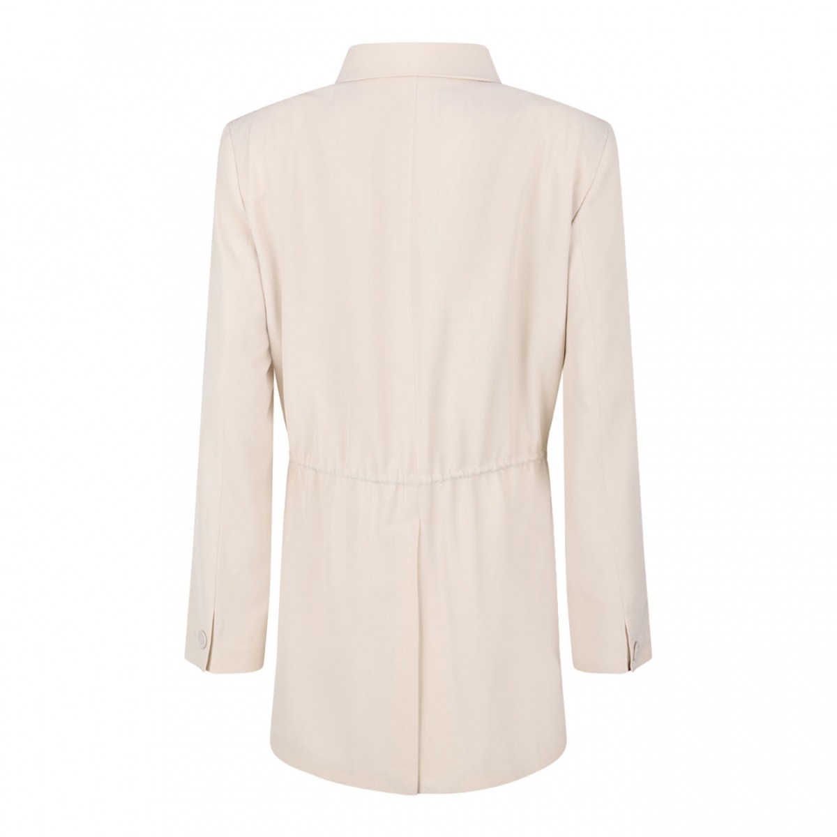 Ecru Virgin Wool Blazer