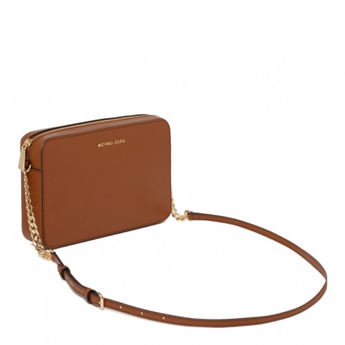 Brown Jet Set Large Shoulder Bag