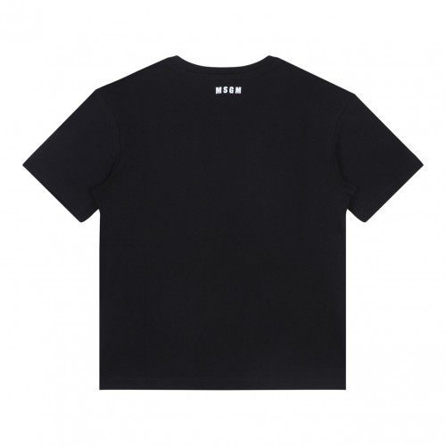 Black Logo Print T-Shirt