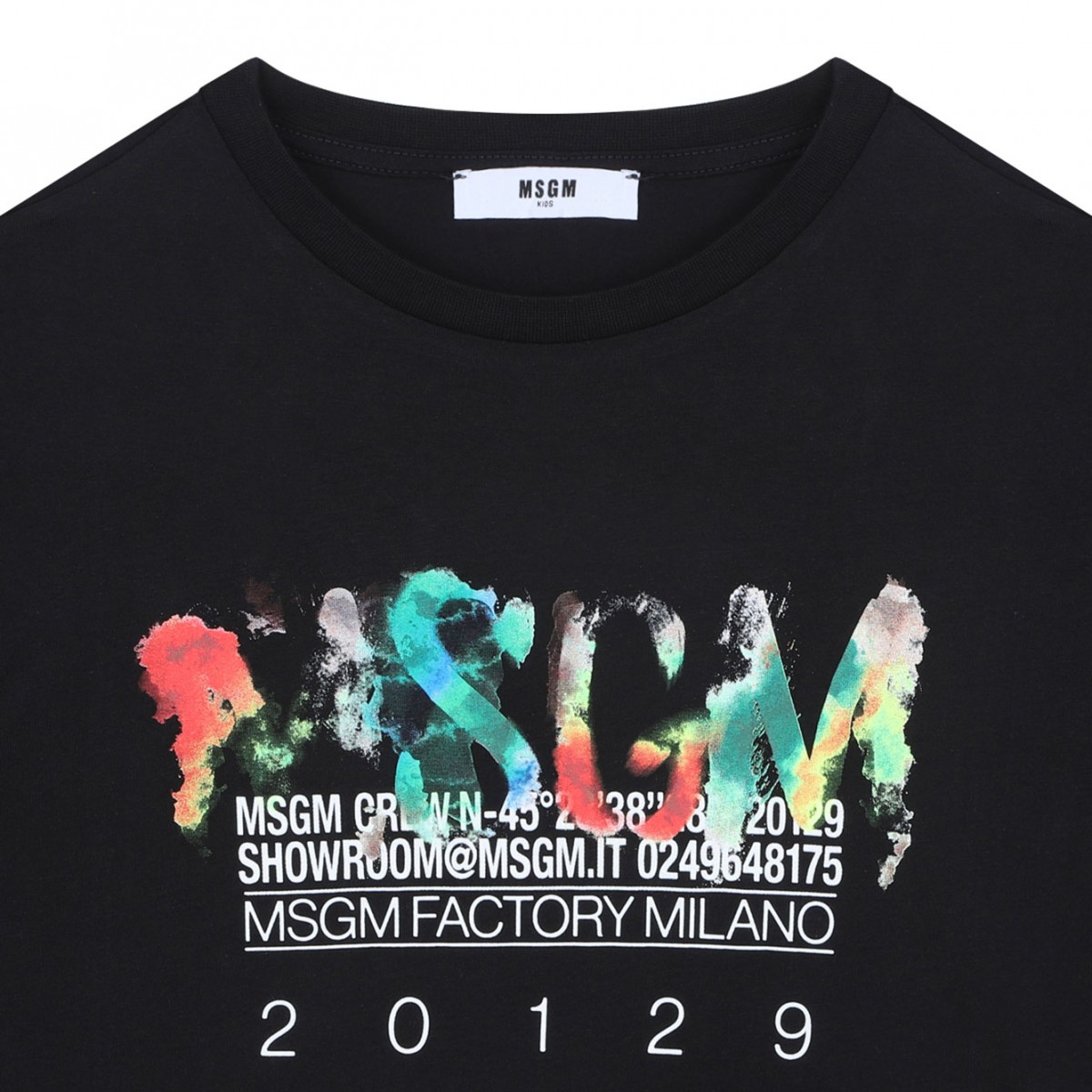 Black Logo Print T-Shirt