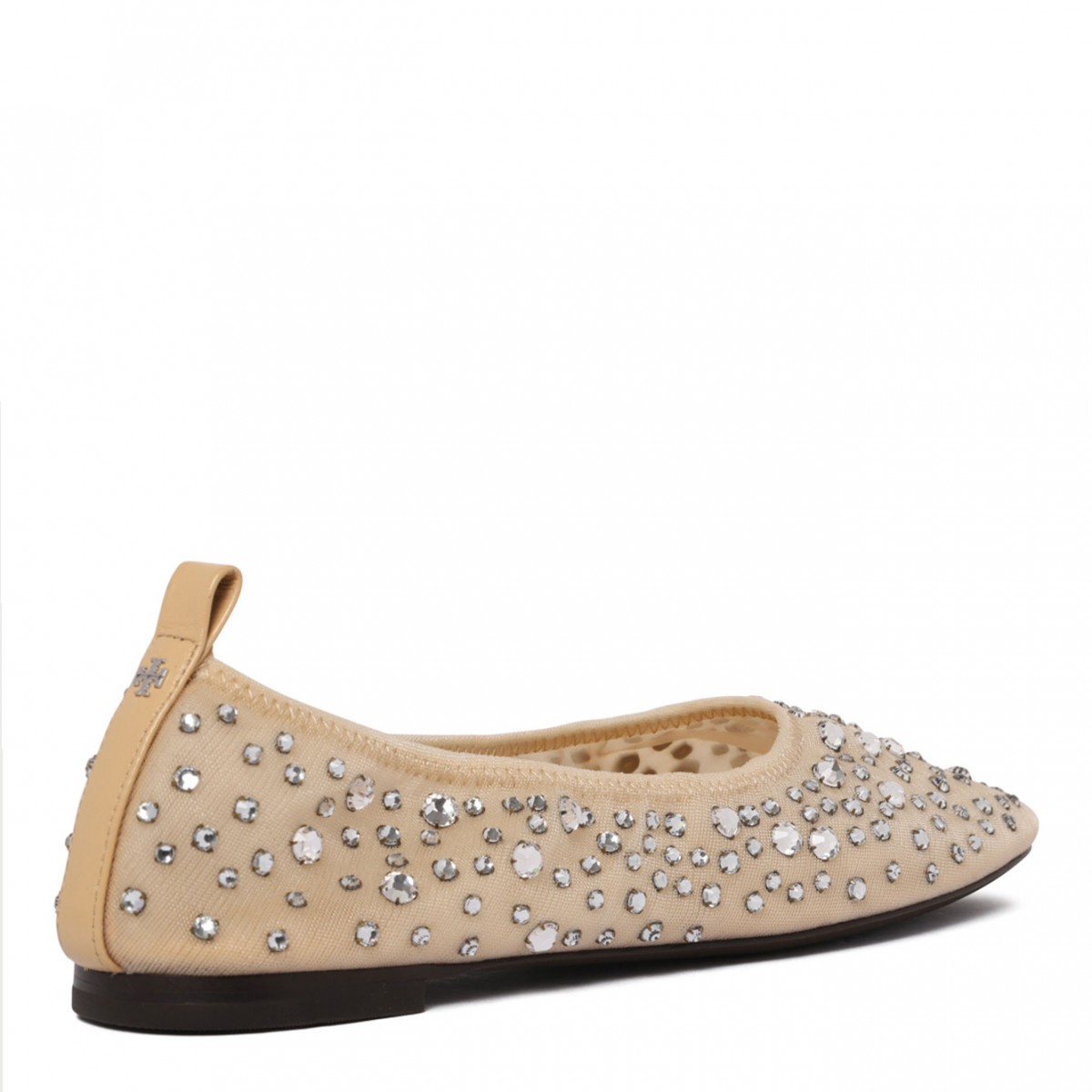 Sheer Crystal Ballerinas