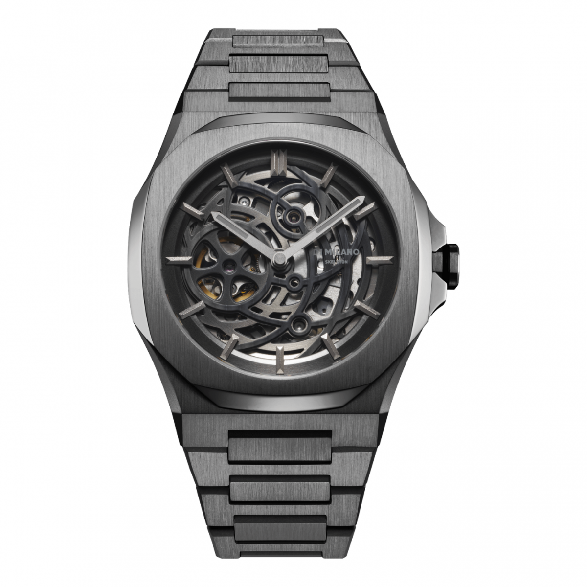 Dark Silver Mechanical Marvel Watch