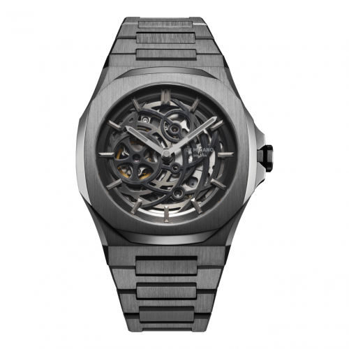Dark Silver Mechanical Marvel Watch